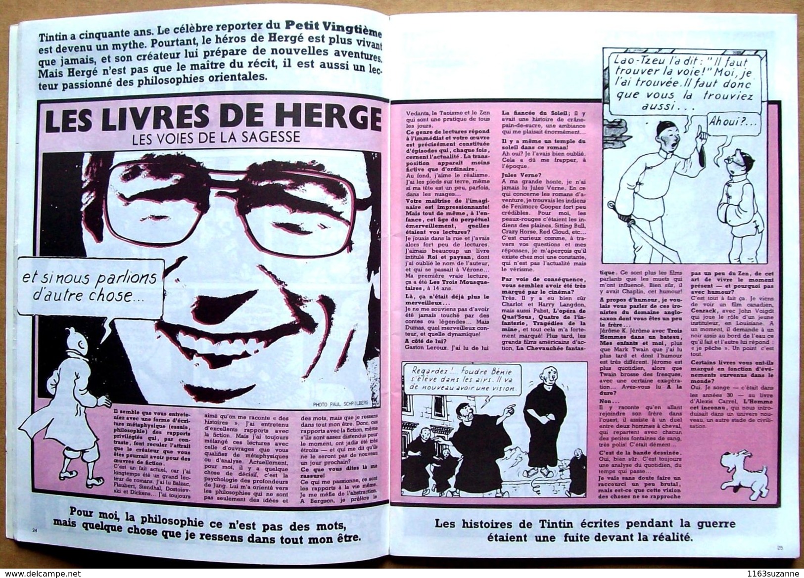 Revue (A SUIVRE) N° 11, Décembre 1978 - Les Livres De Hergé, Manara, Schuiten, Andreas, Sokal, Tardi... - A Suivre