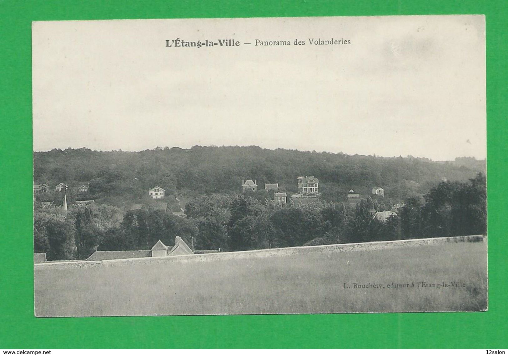 Cartes Postales 78 YVELINES ETANG LA VILLE Panorama Des Volanderies - Sonstige & Ohne Zuordnung