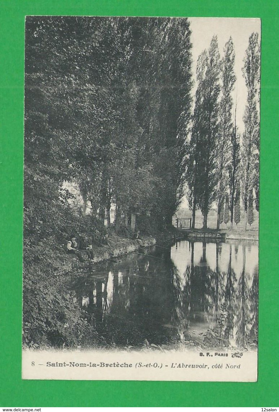 Cartes Postales 78 YVELINES SAINT NOM LA BRETECHE ABREUVOIR COTE NORD - St. Nom La Breteche