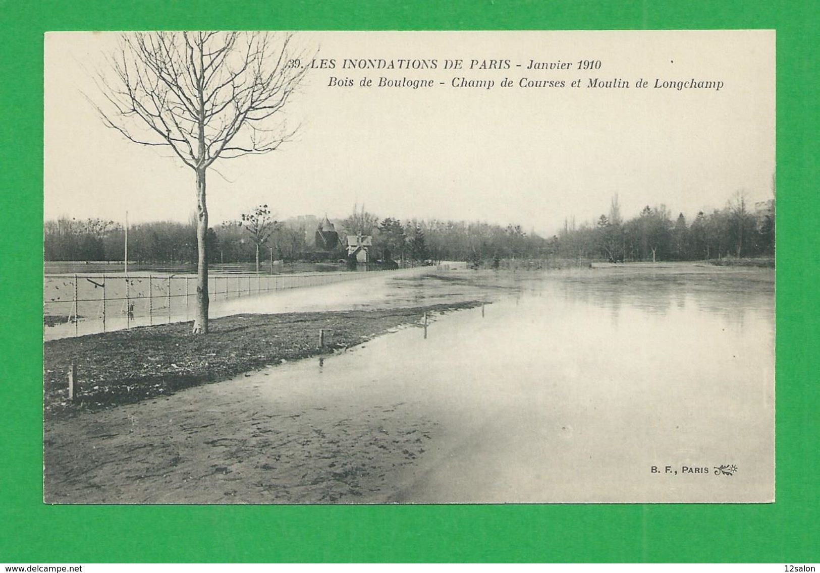 Cartes Postales 75 PARIS INONDATIONS DE 1910 La Digue D' Epinay Aprés La Rupture - Paris Flood, 1910