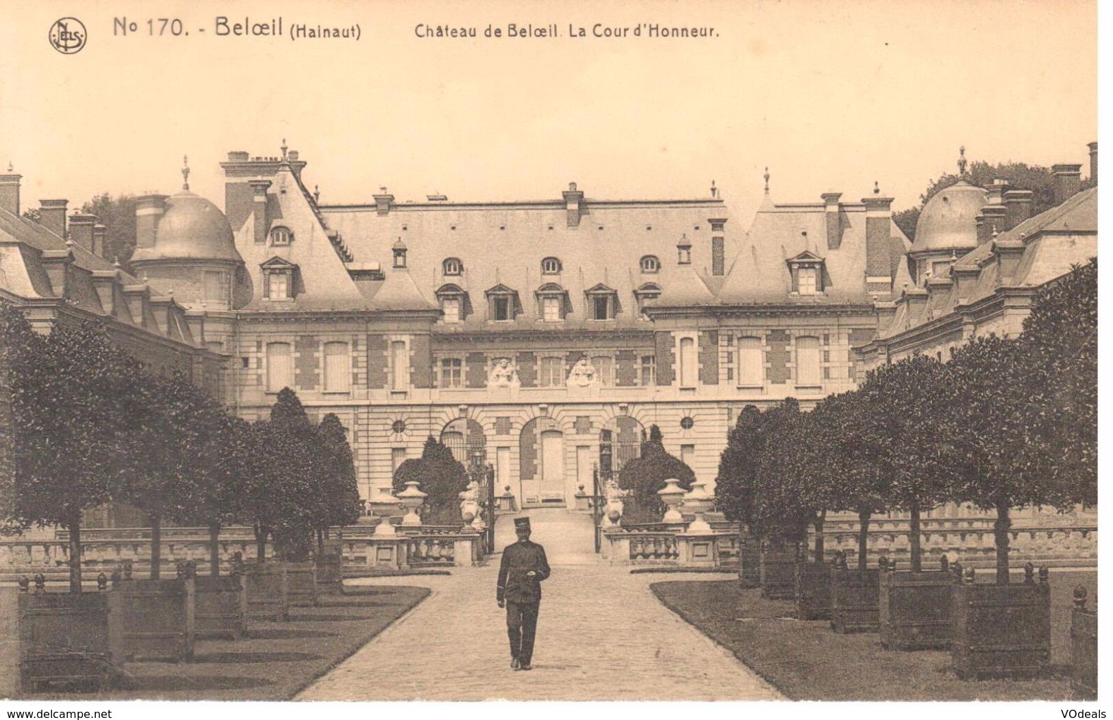 Château En Belgique - Beloeil - Château De Beloeil - La Cour D'Honneur - Châteaux