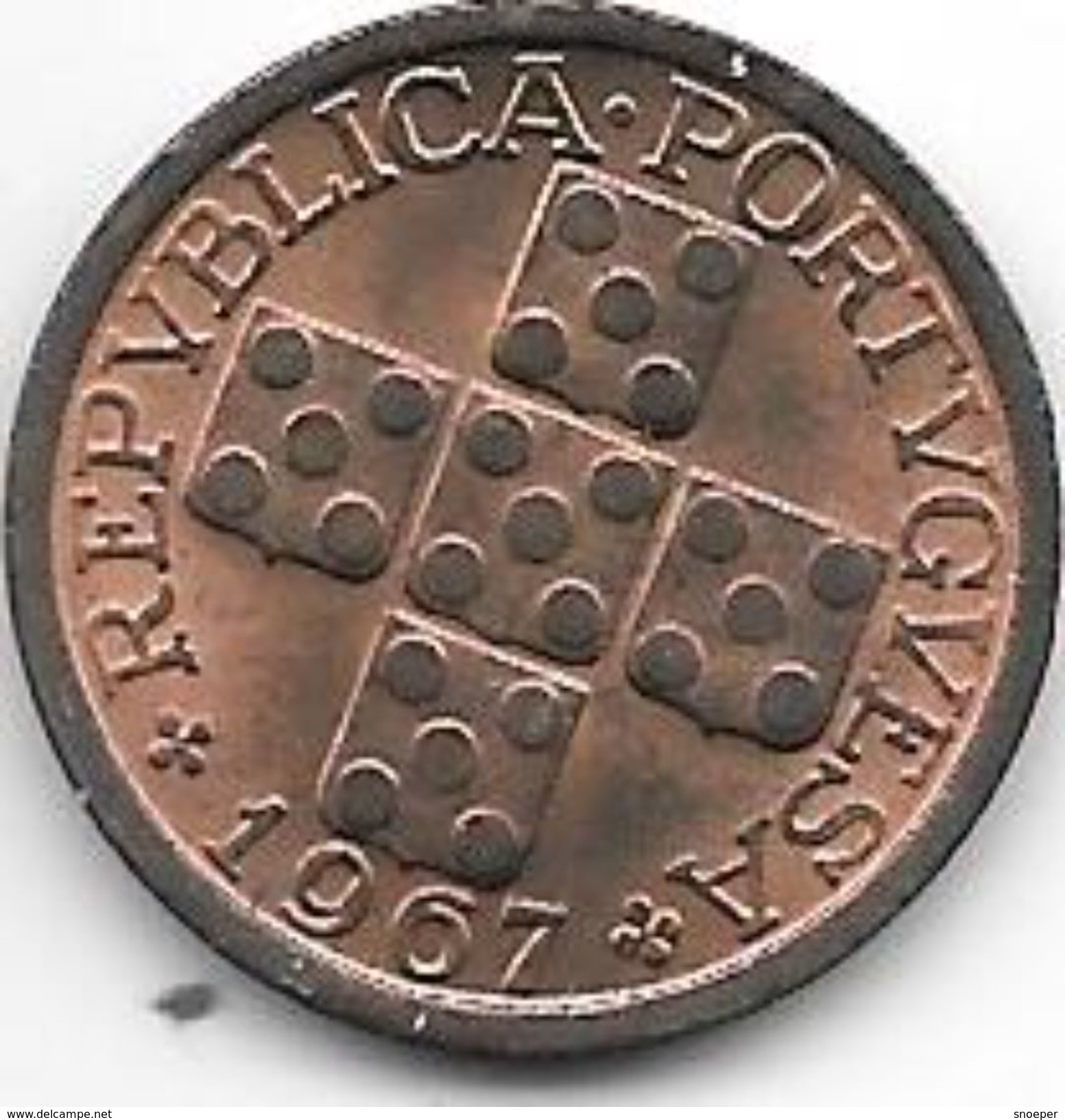 *portugal 10 Centavos 1967  Km 583  Unc !!! - Portugal