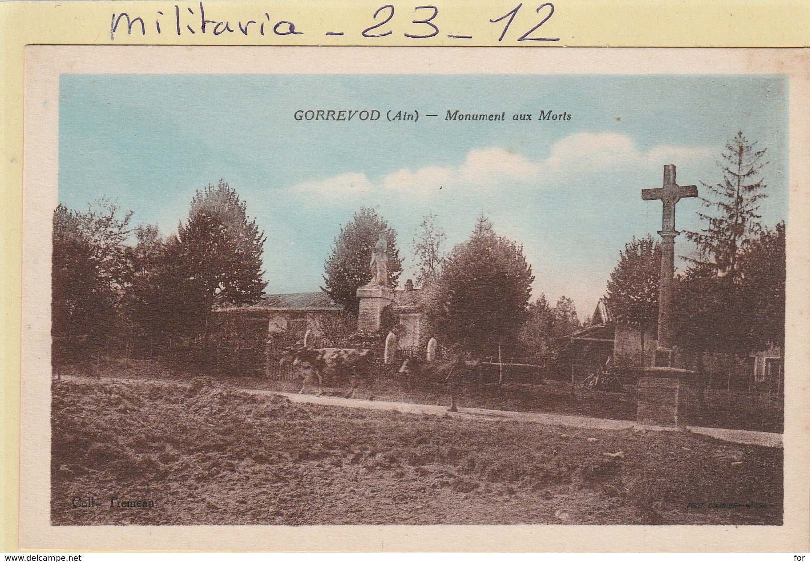 Militaria  GORREVOD - AIN ( Monument Aux Morts) - Monumenti Ai Caduti