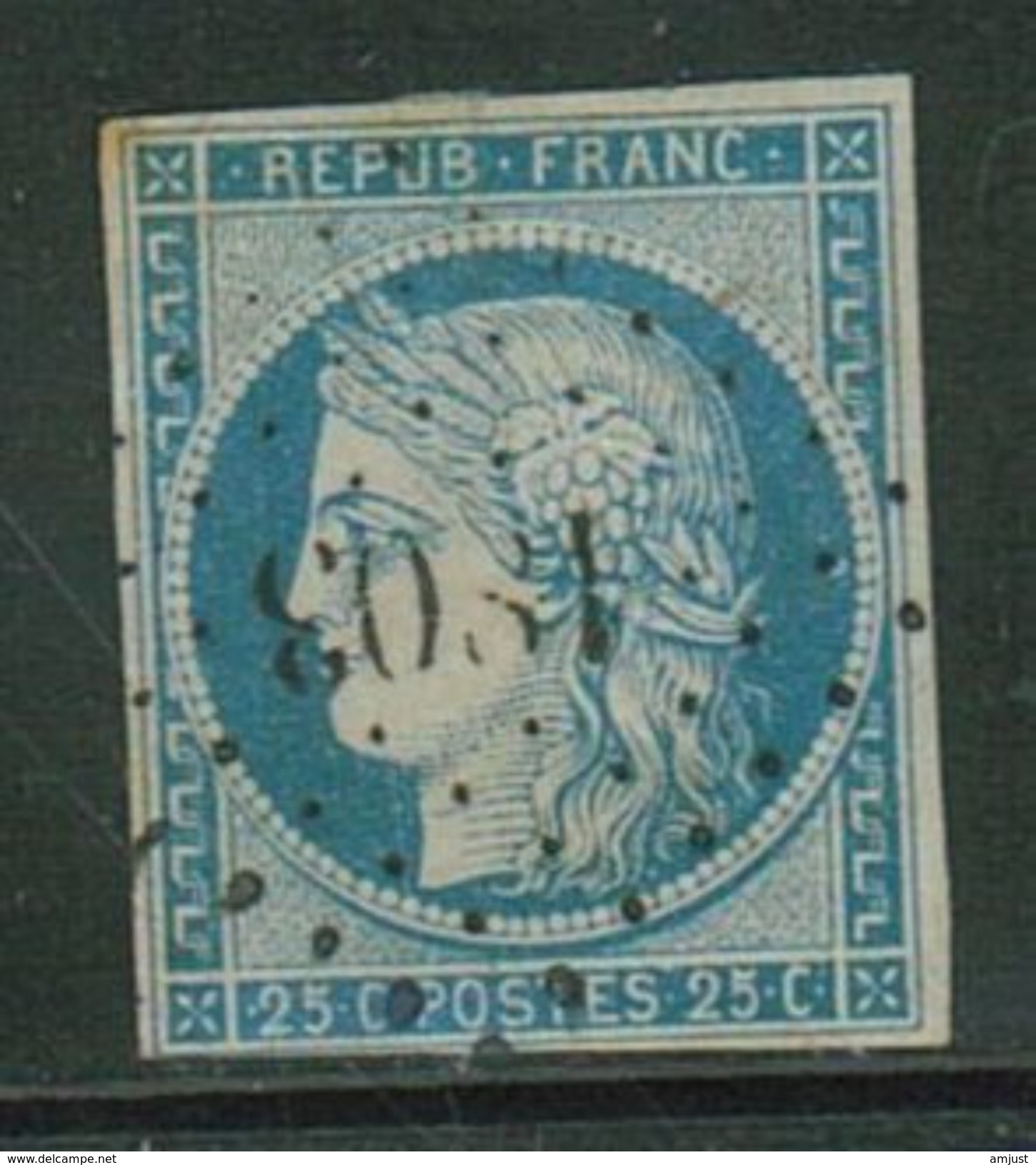 France // 1849-1850 // Yvert & Tellier Cérès No.4 Oblitéré - 1849-1850 Cérès