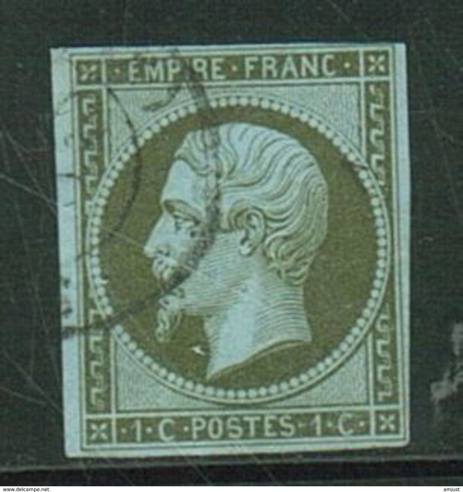 France // 1853-1860 // Yvert & Tellier Napoléon III  No.11 Oblitéré - 1853-1860 Napoléon III