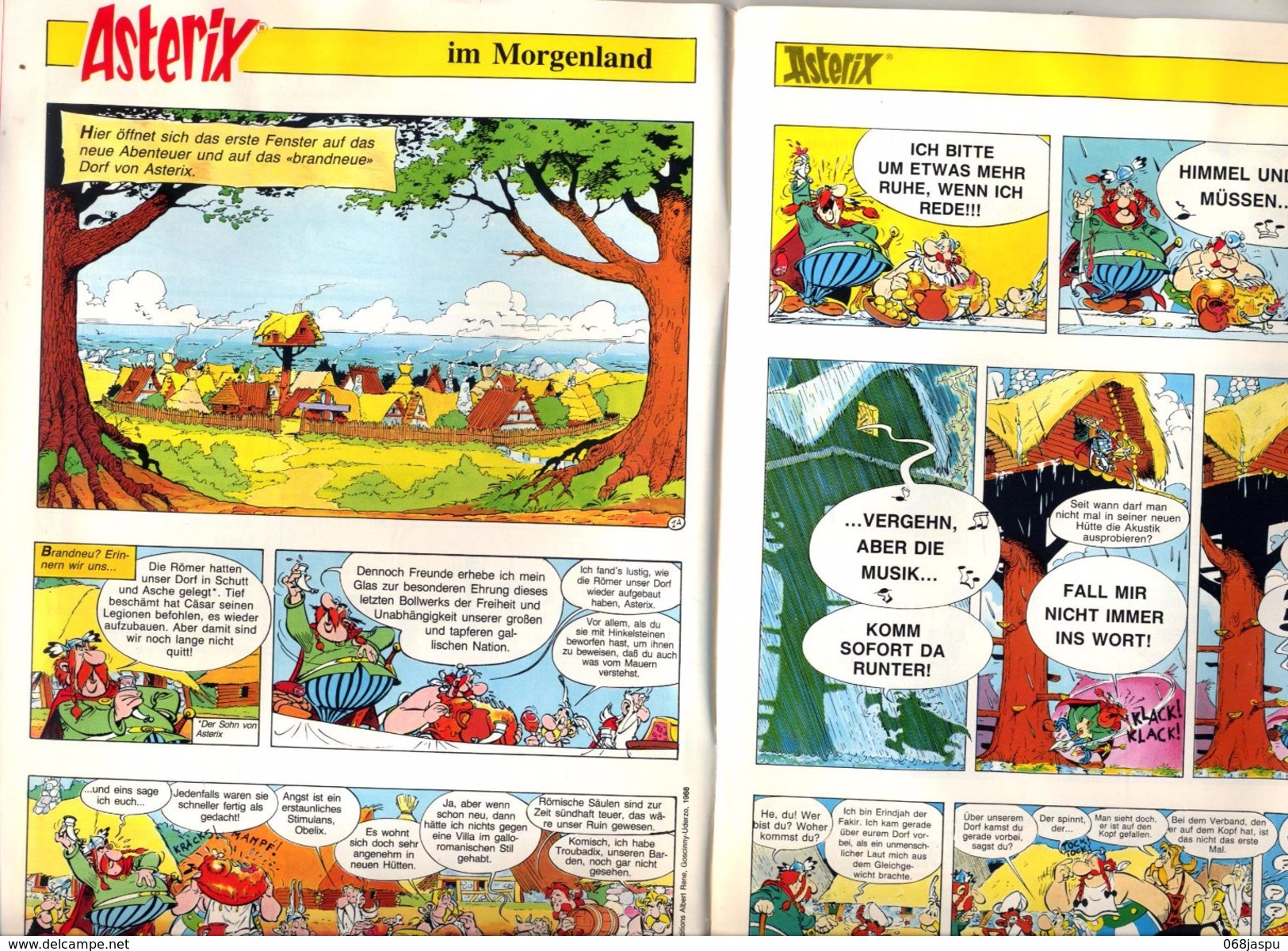 Revue Zu Sammen Septembre 1988 Theme Asterix Lauda Garfield - Other & Unclassified