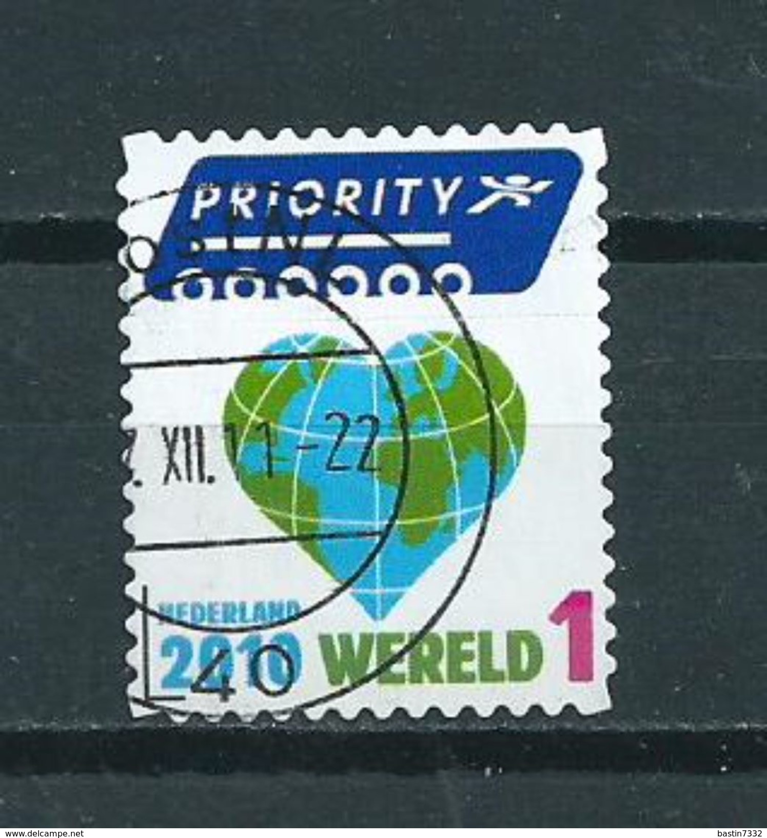 2010 Netherlands World Used/gebruikt/oblitere - Gebruikt