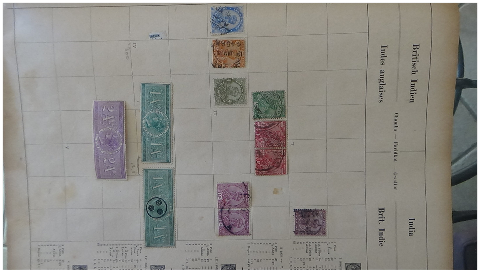 1er timbres de quelques pays du monde sur feuilles d'album. A saisir !!!