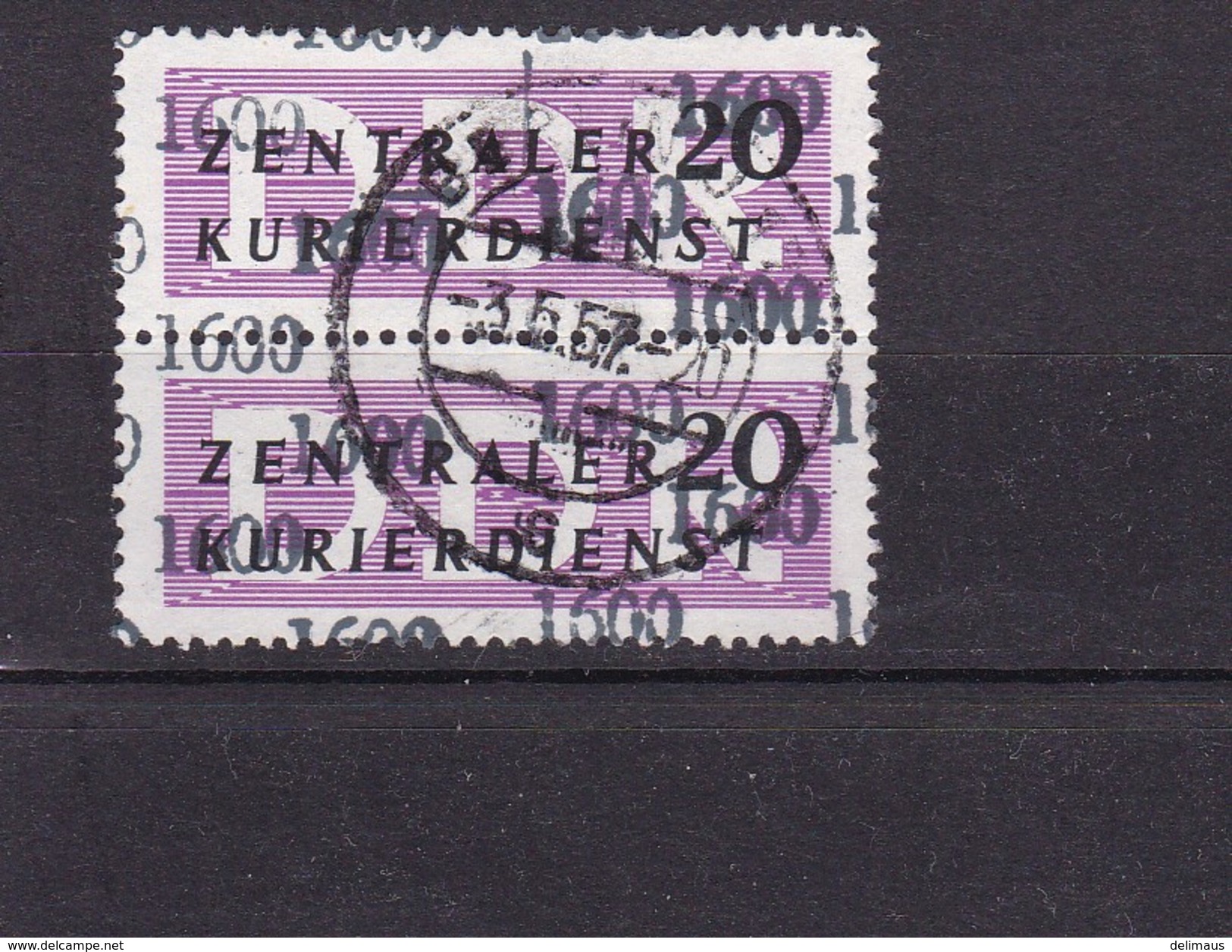 Lot ZKD 1957 Mit Kontrollzahlen - 1600(2x11) - Sonstige & Ohne Zuordnung