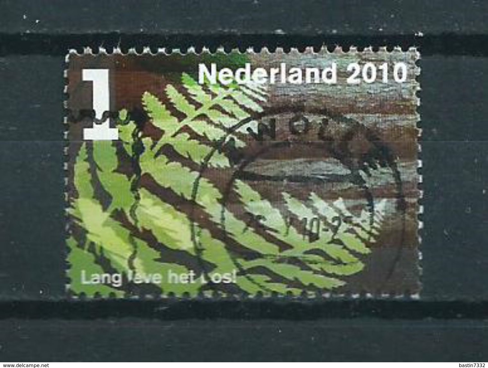 2010 Netherlands Lang Leve Het Bos,forest Used/gebruikt/oblitere - Gebruikt