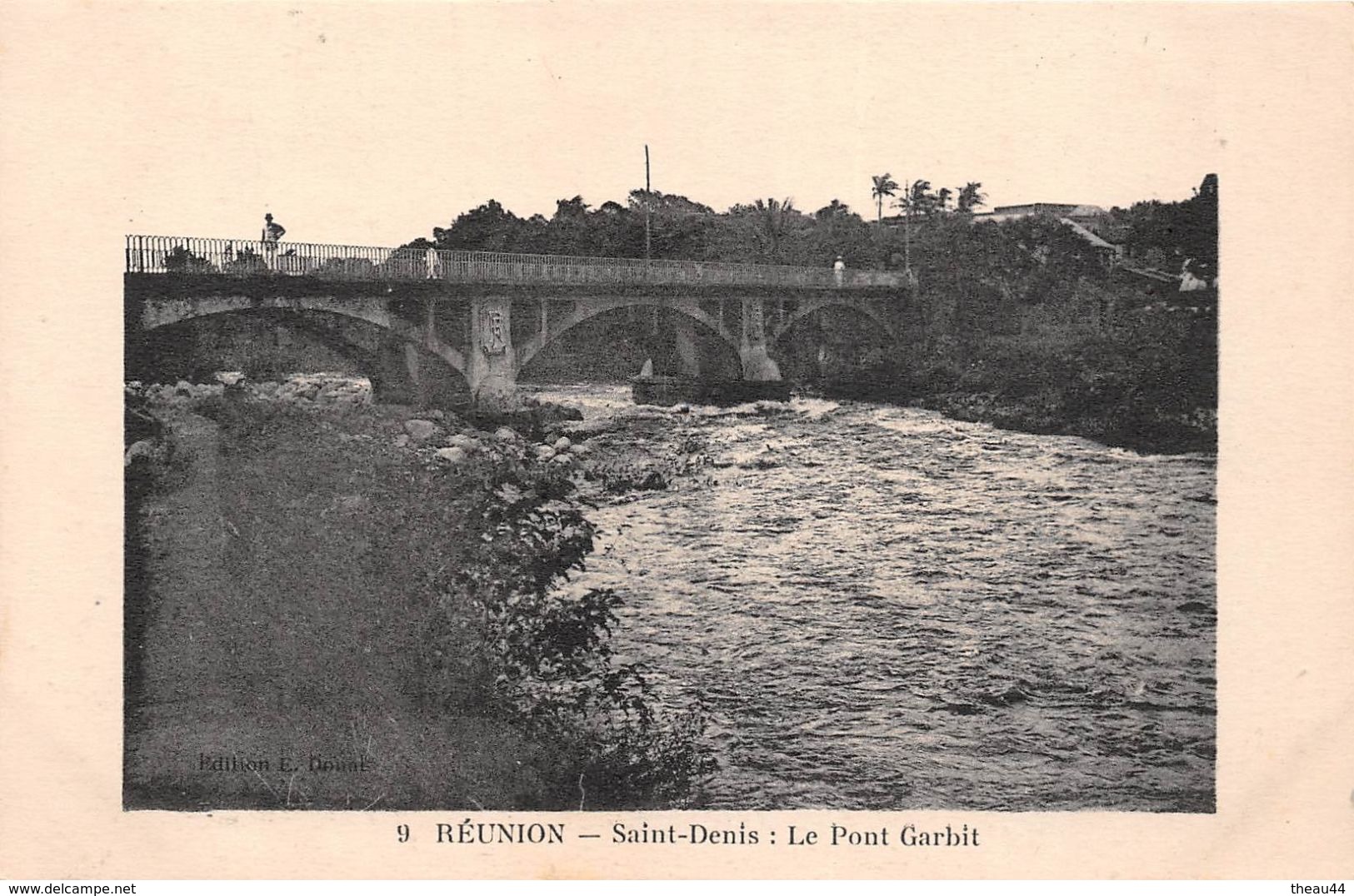 ¤¤  -    ILE-de-LA-REUNION   -  SAINT-DENIS   -  Le Pont Garbit    -  ¤¤ - Saint Denis