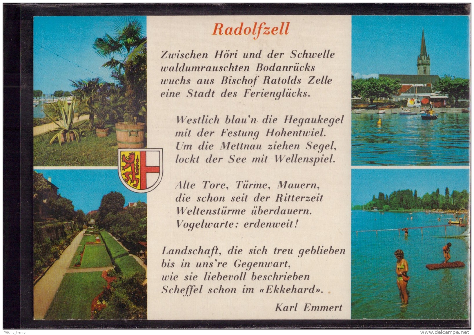 Radolfzell Am Bodensee -  Mehrbildkarte 2   Mit Gedicht - Radolfzell