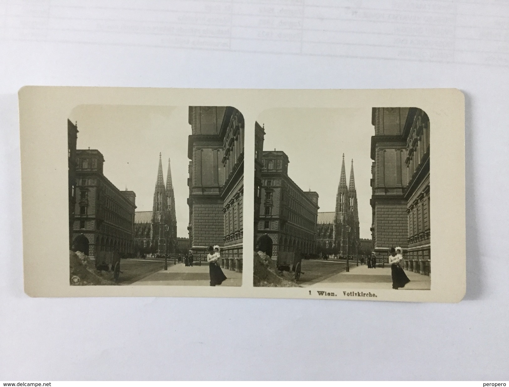 AUSTRIA   WIEN     Photo Stéréoscopique STEREO Stereoview - Stereo-Photographie