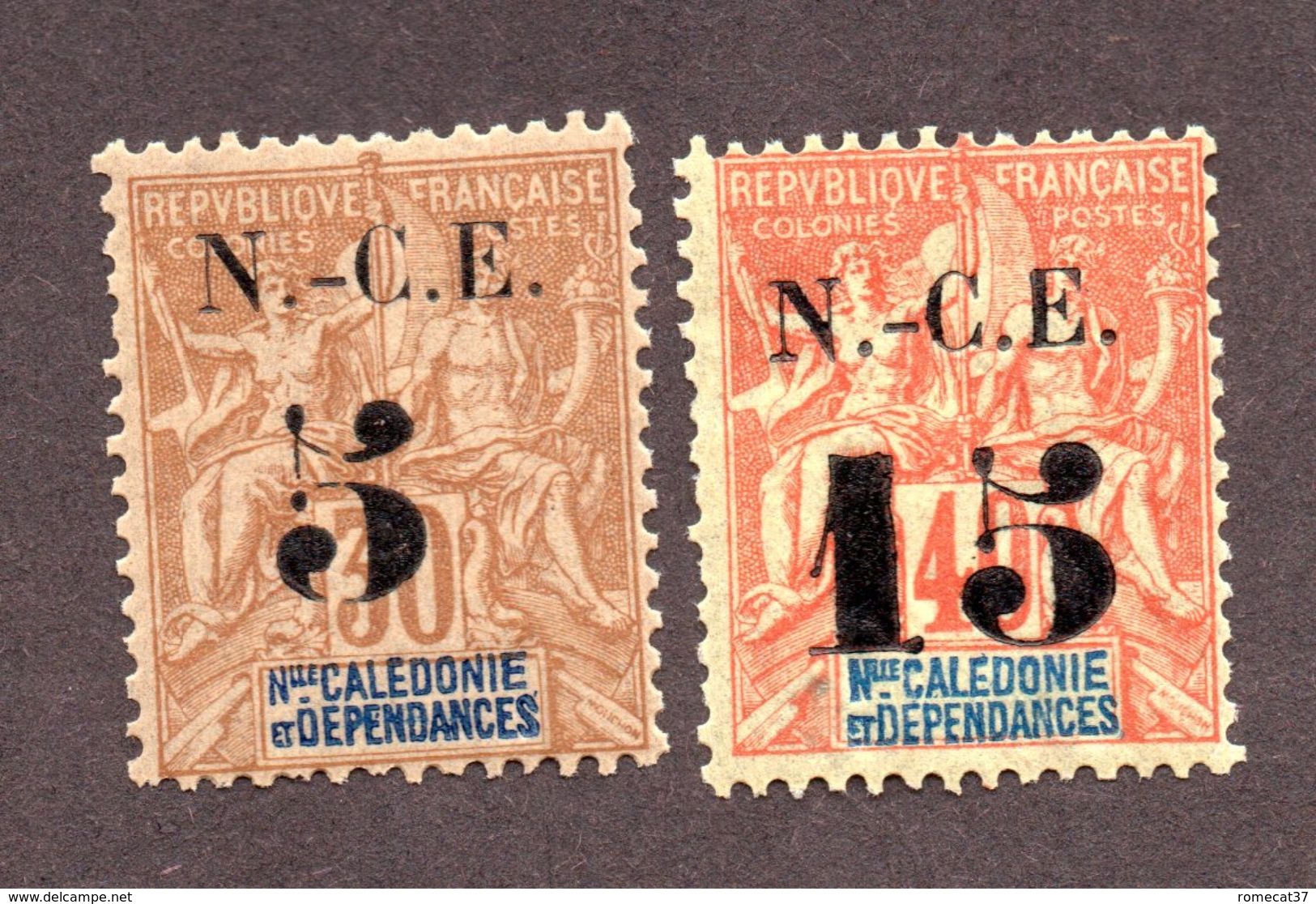 Nouvelle Calédonie N°65,66 N* TB Cote 30 Euros !!! - Neufs