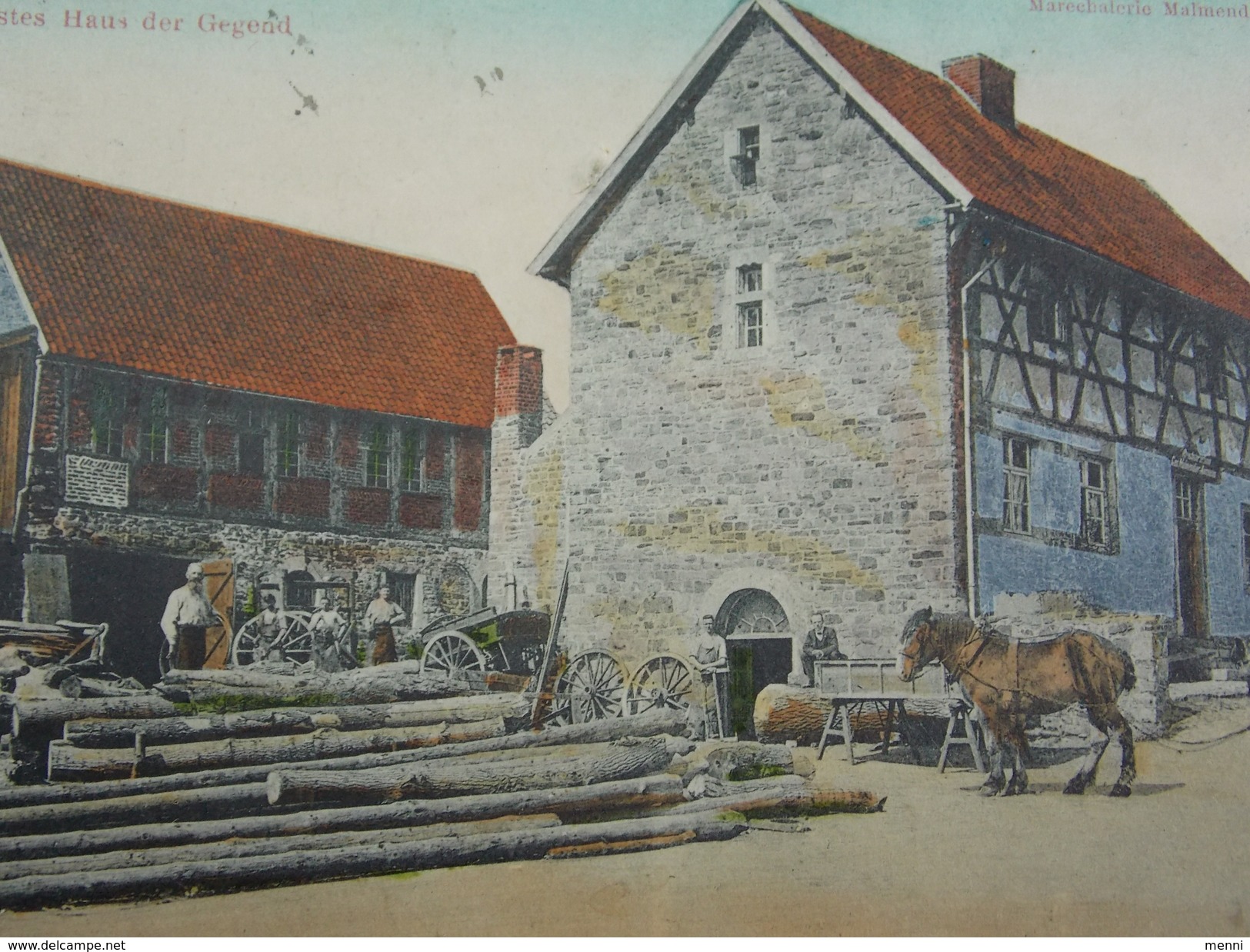 CPA Postcard - BELGIQUE - MORESNET - Marechalerie Malmendier - Plombières