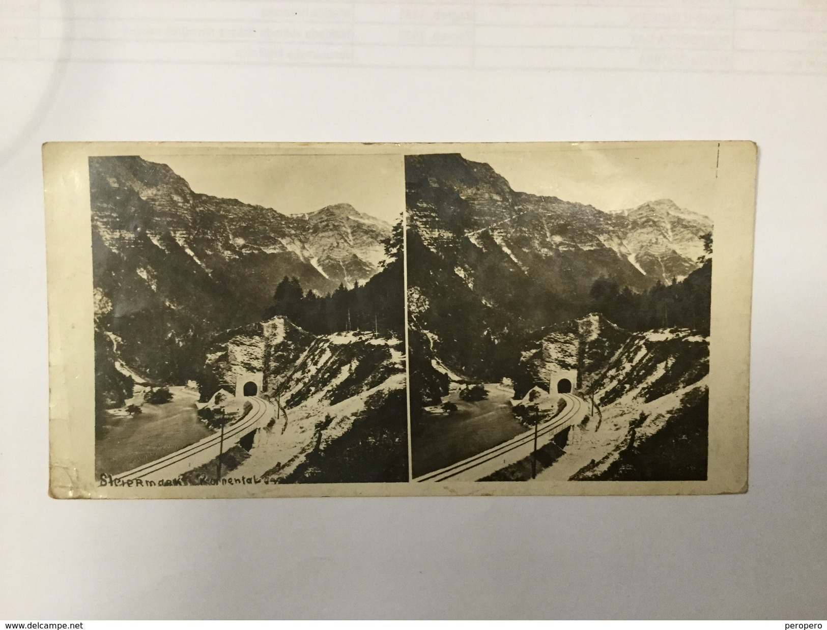 AUSTRIA   KORNENTAL  Photo Stéréoscopique STEREO Stereoview - Stereo-Photographie