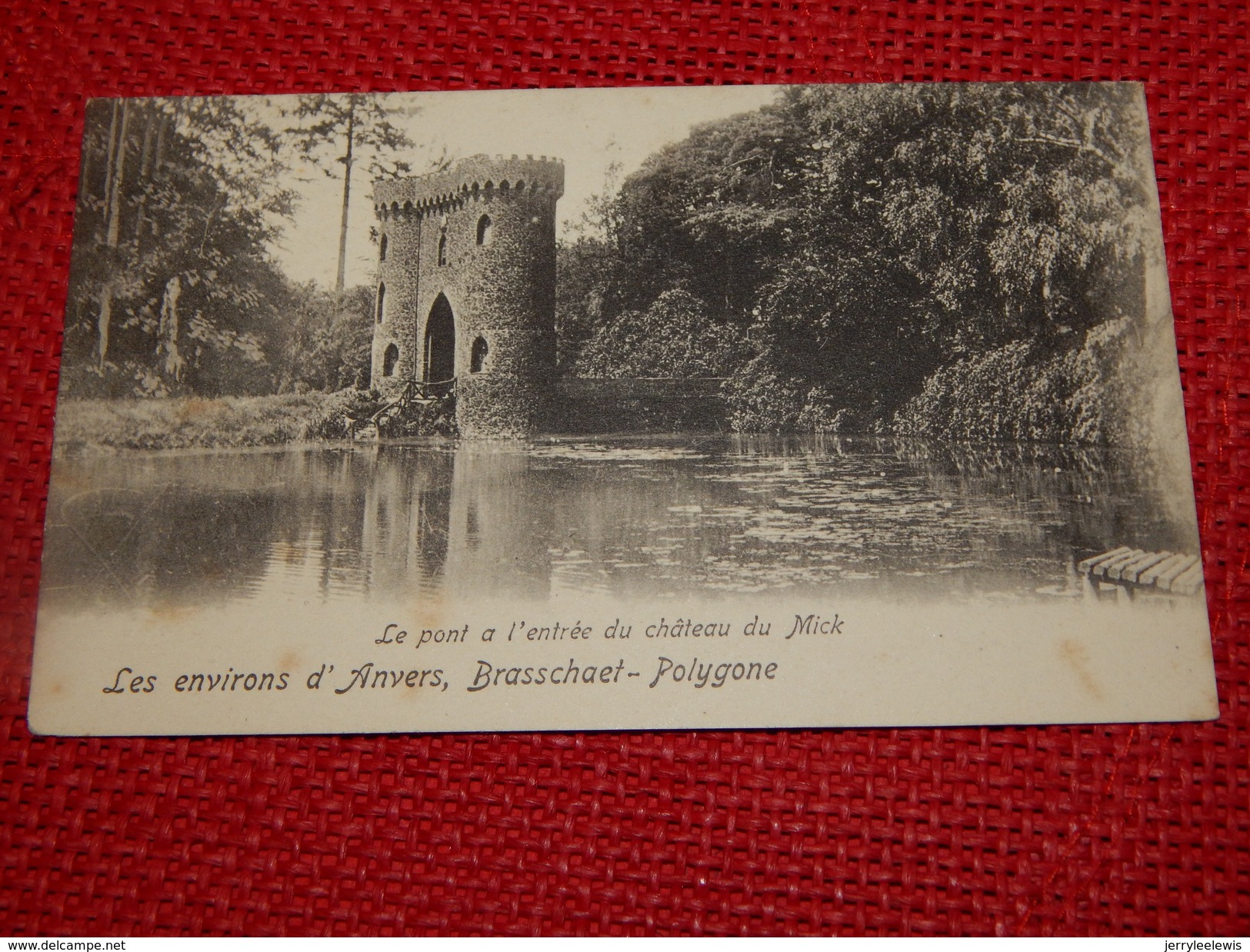 BRASSCHAAT -  BRASSCHAET - POLYGONE -   Le Pont à L'entrée Du  Château Du Mick -    1904 - Brasschaat