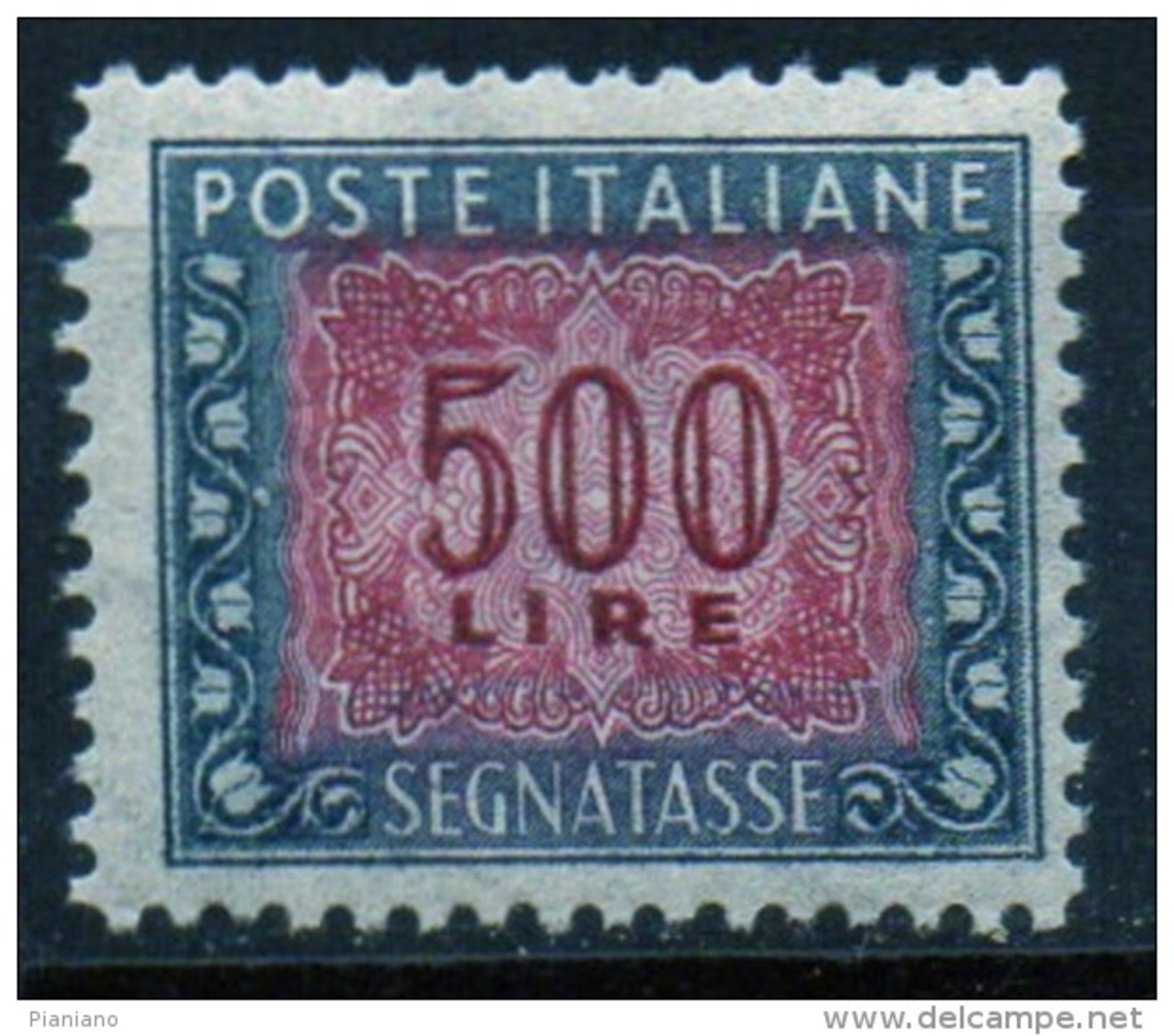 PIA - ITA - Specializzazione : 1964 :  Segnatasse  £ 500 - (SAS 120/I  - CAR 47/I ) - Impuestos