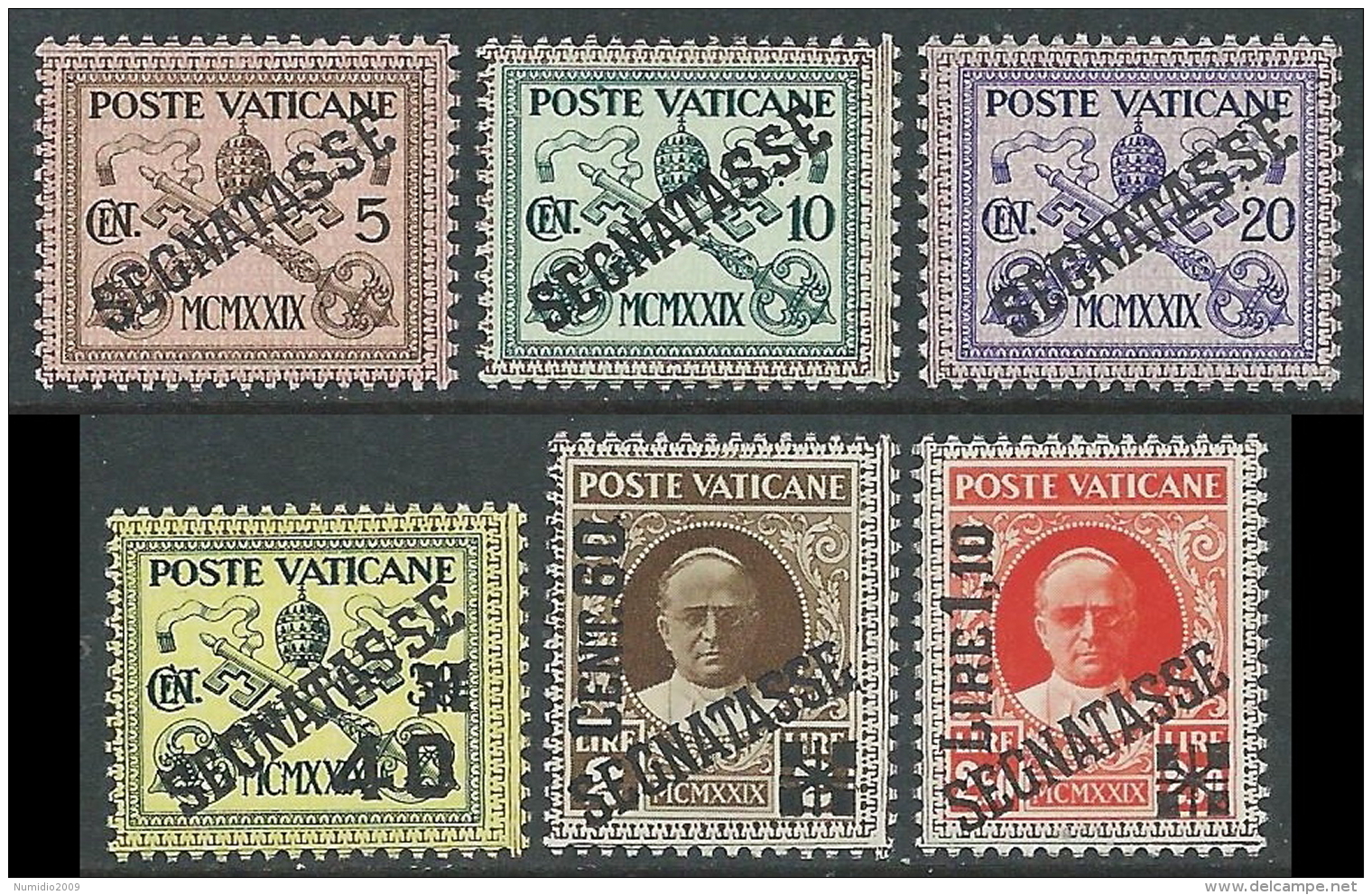 1931 VATICANO SEGNATASSE MNH ** - E120 - Taxes