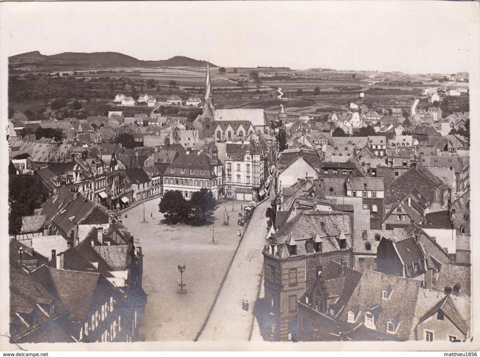 Foto 1919 MAYEN - Ansicht, Marktplatz (A184, Ww1, Wk 1) - Mayen