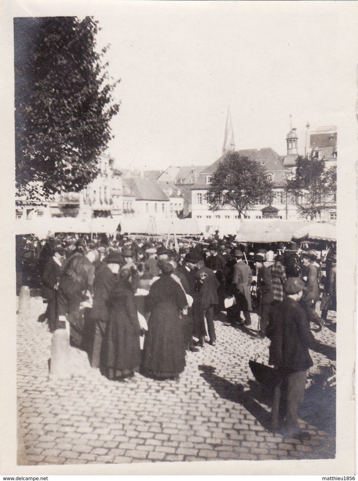 Foto 1919 MAYEN - Marktplatz, Markt (A184, Ww1, Wk 1) - Mayen