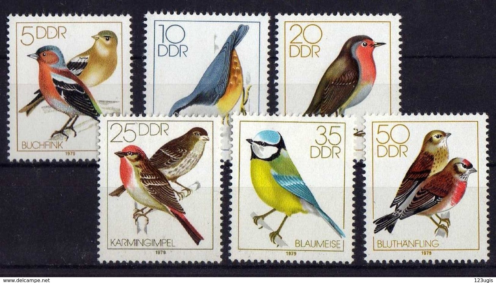 DDR 1979 Mi 2388-2393 ** [091217StkKI] - Unused Stamps