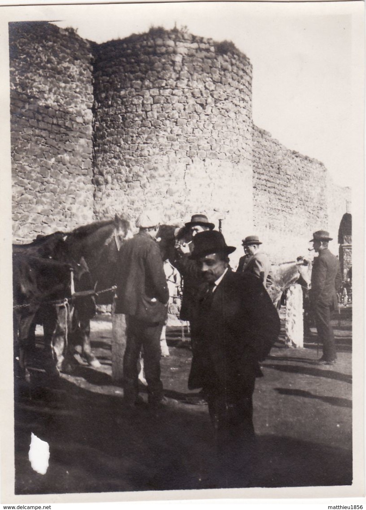 Foto 1919 MAYEN - Pferdemesse Vor Dem Schloss (A184, Ww1, Wk 1) - Mayen