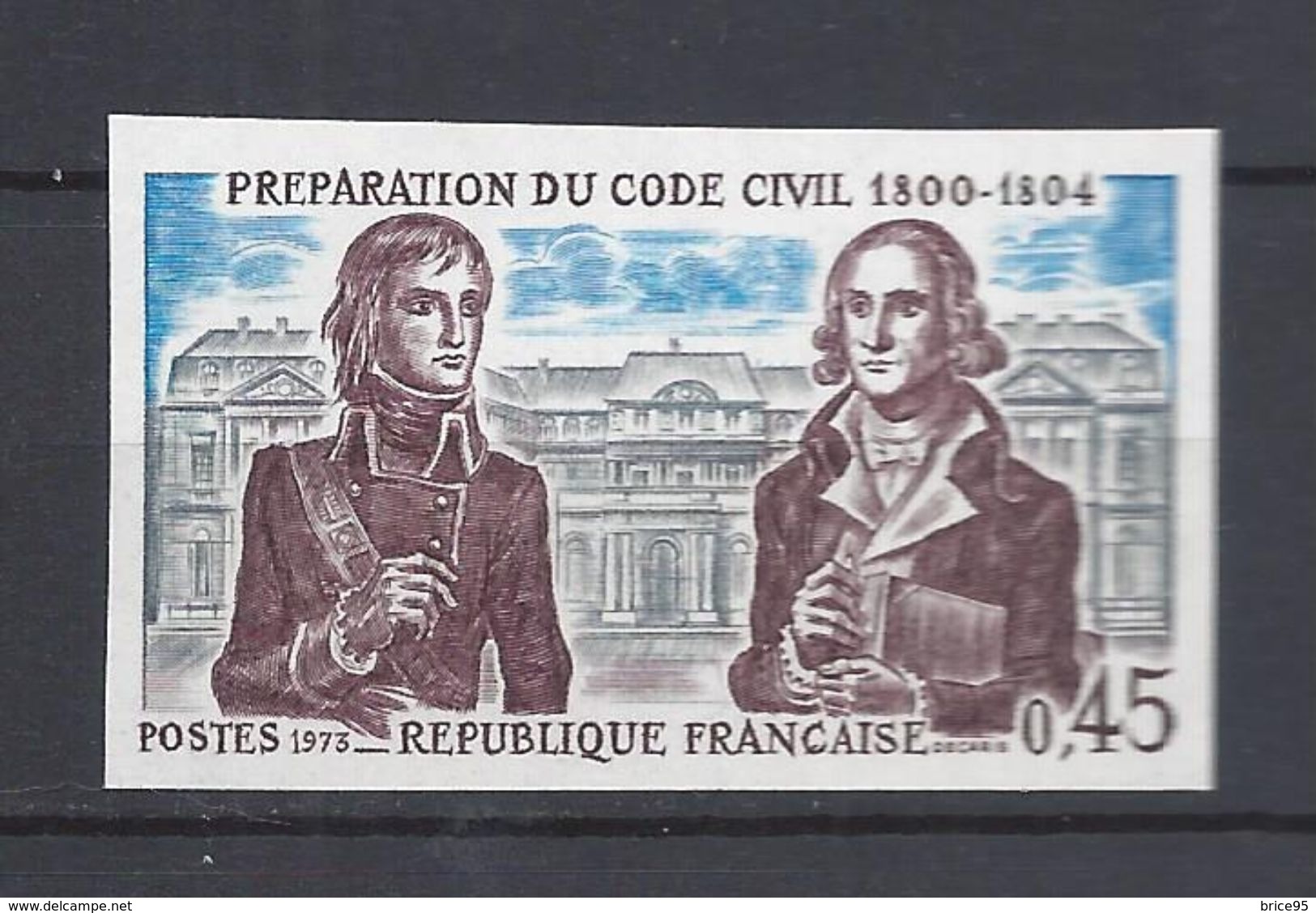 France Non Dentelé N° 1774 ** Neuf Sans Charnière TB - Non Classés