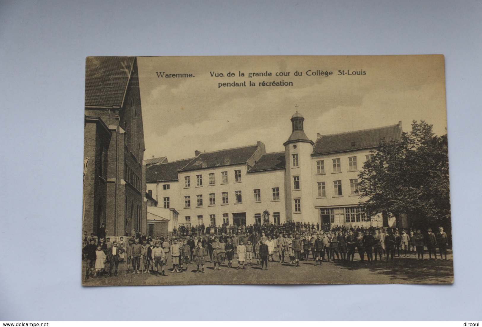 37078    Waremme  Vue  De  La Grande  Cour  Du  Collège  St  Louis - Waremme