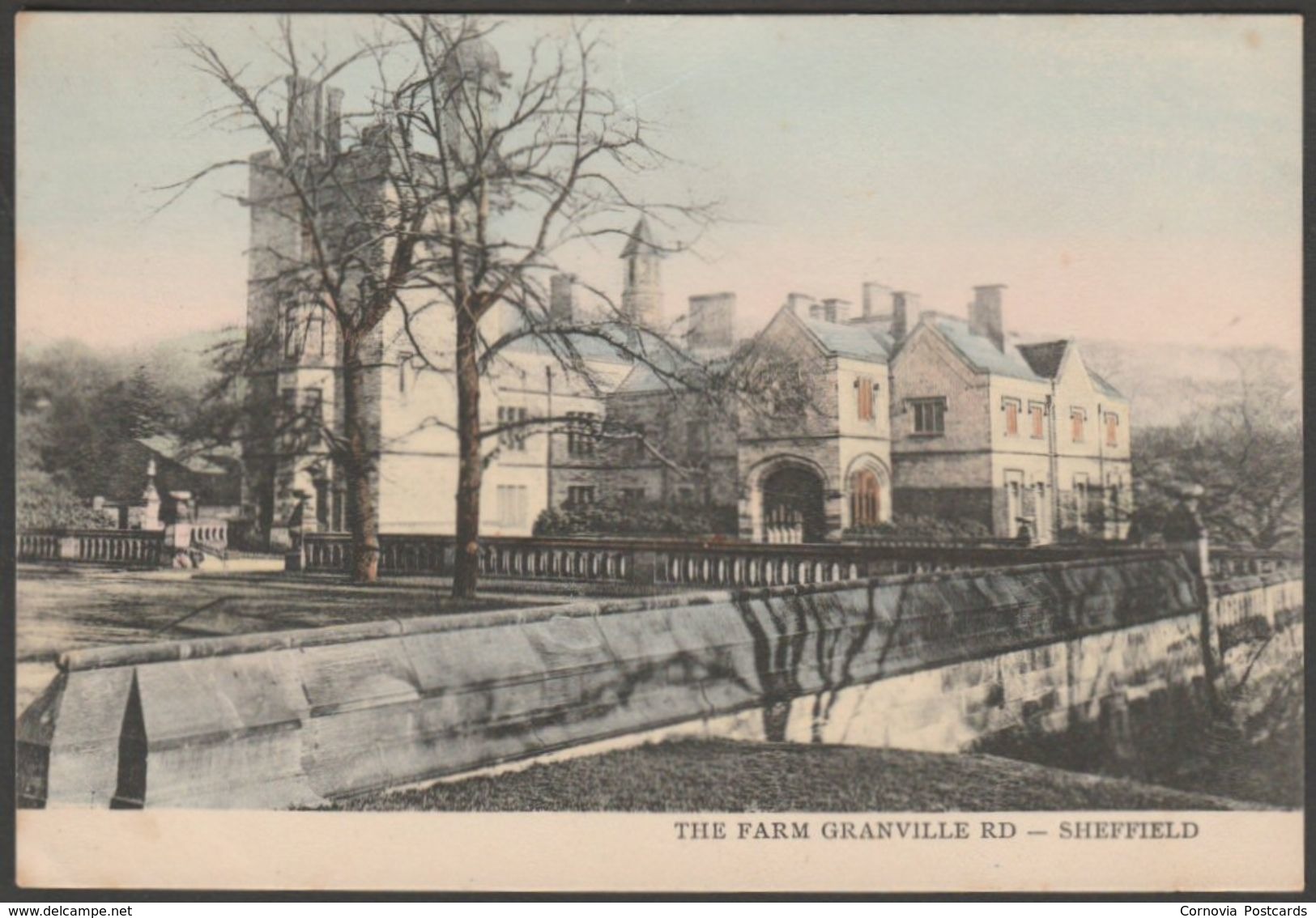 The Farm, Granville Road, Sheffield, Yorkshire, C.1905-10 - RPS Series Postcard - Sheffield