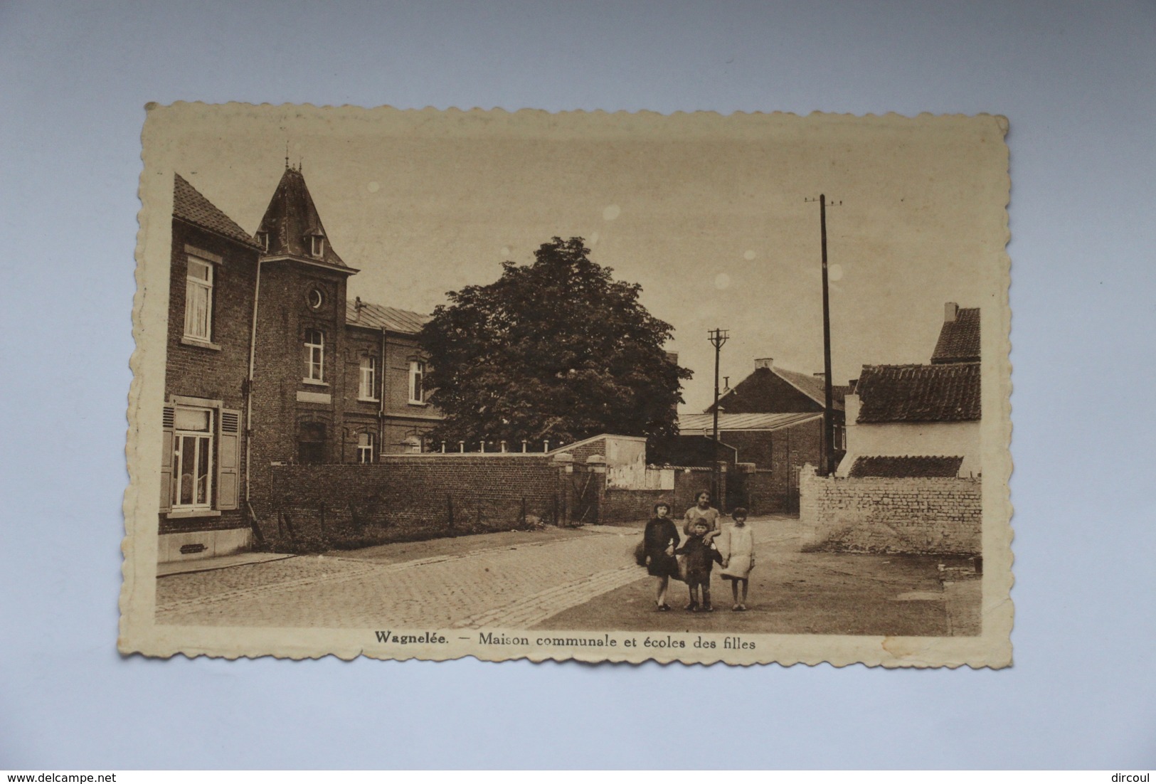 37086  -    Wagnelée  Maison Communale  Et  écoles Des Filles - Fleurus