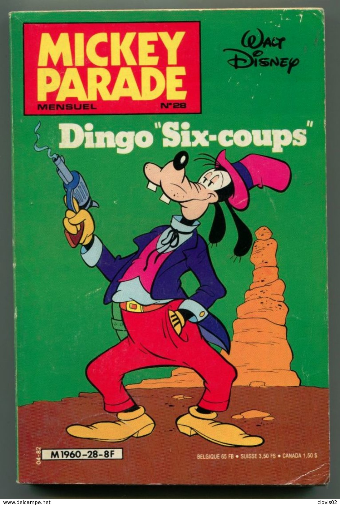 MICKEY PARADE 28 Mensuel Avril 1982 - Mickey Parade