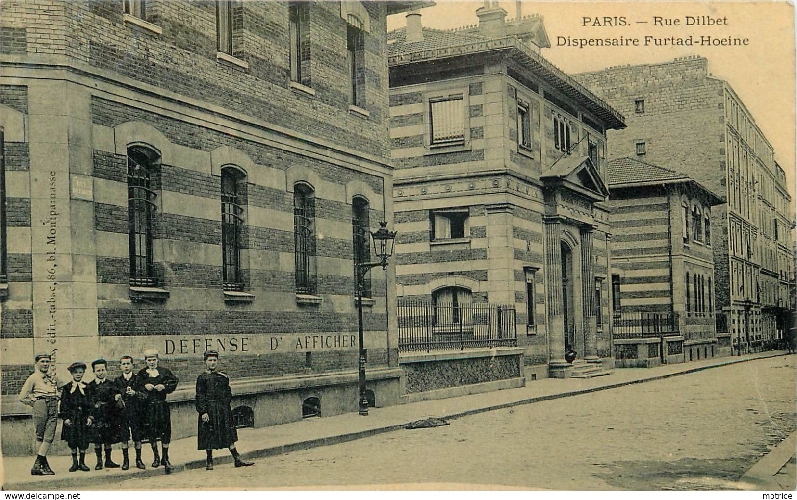 PARIS - Rue Dilbert, Dispensaire Furtad-Hoeine. - Distretto: 14