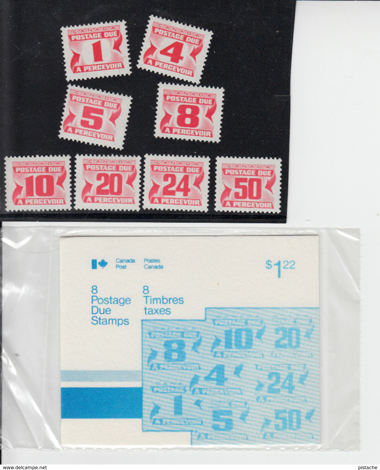 Canada - Postage Due Stamps - J - Mint Never Hinged - Port Dû (Taxe)