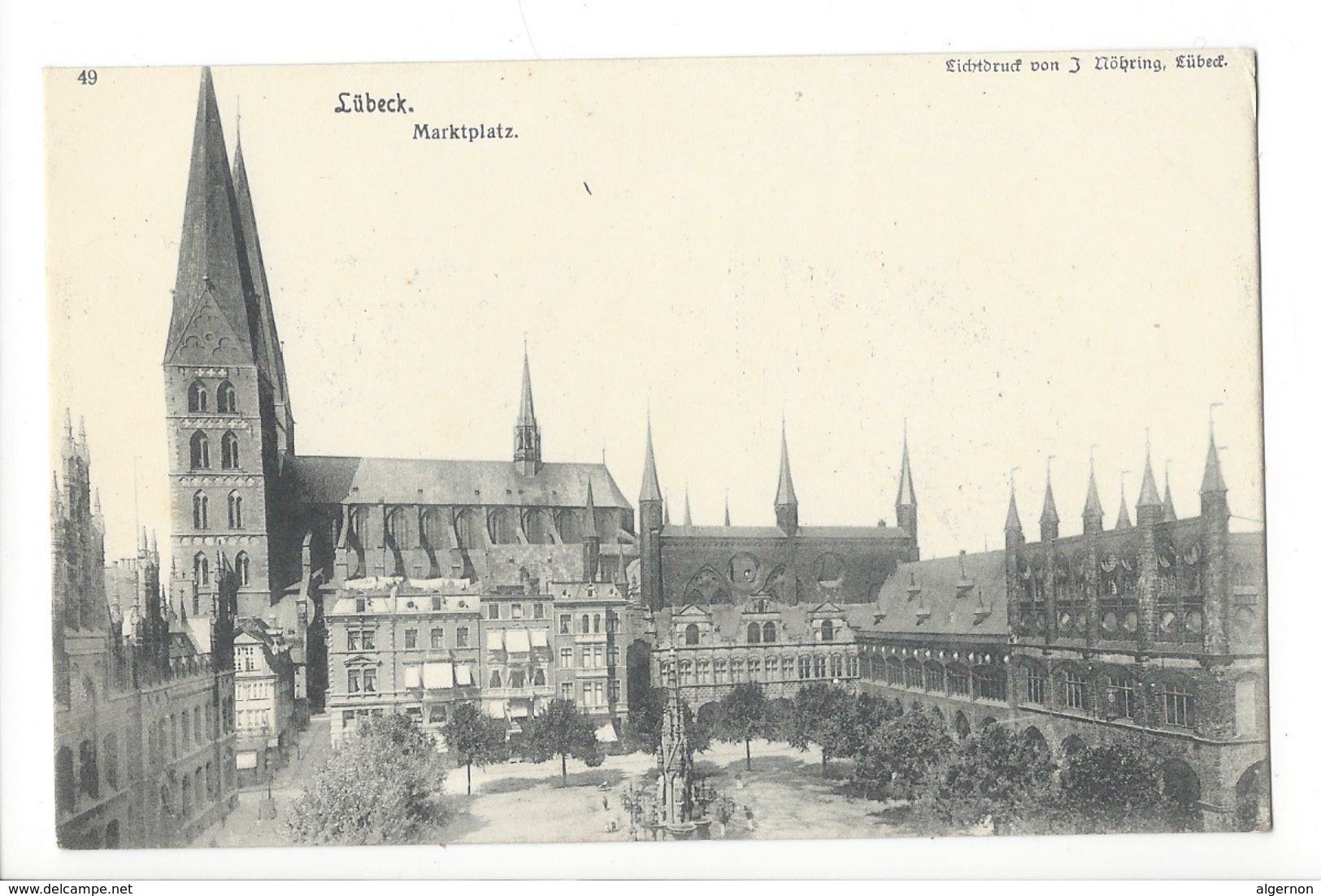 18424 -  Lübeck Marktplatz - Luebeck