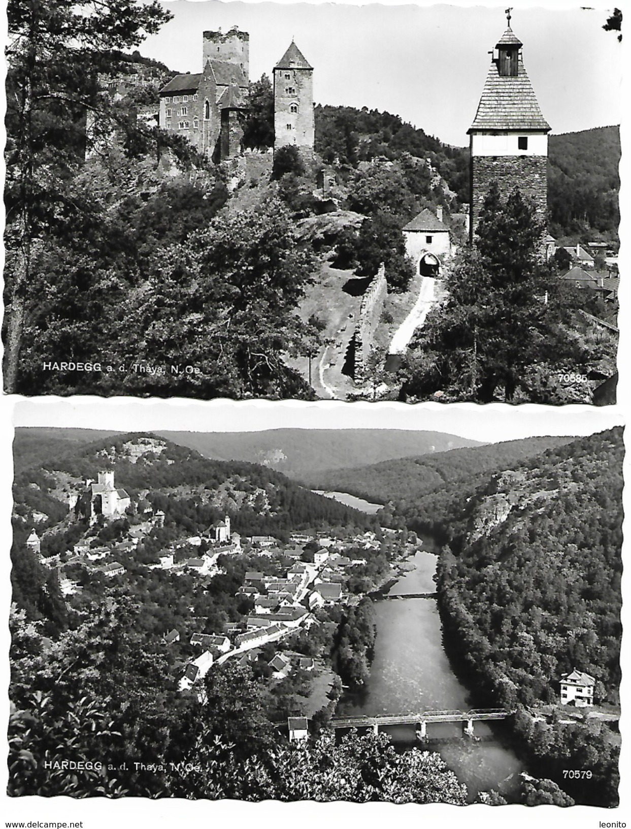 HARDEGG An Der Thaya Hollabrunn Burg Hardegg 2 Karten - Hollabrunn