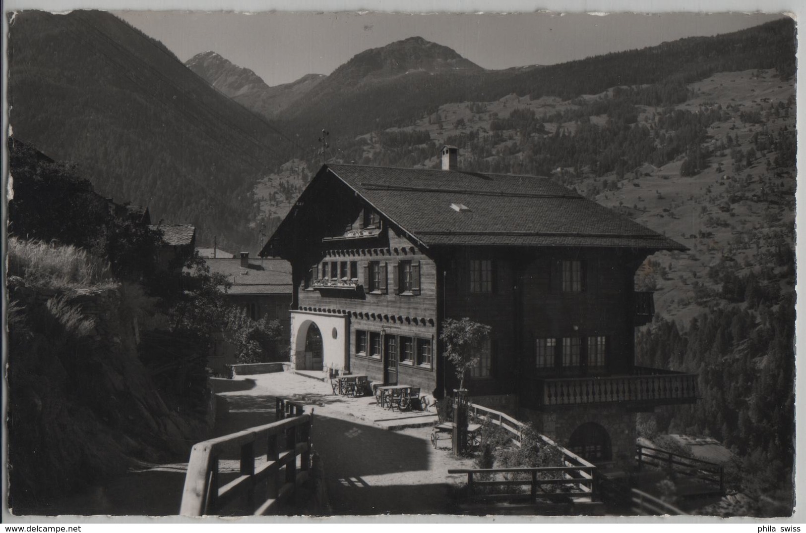 Auberge Du Mt. Gele Iserables - Photo: E. Gyger No. 14629 - Isérables