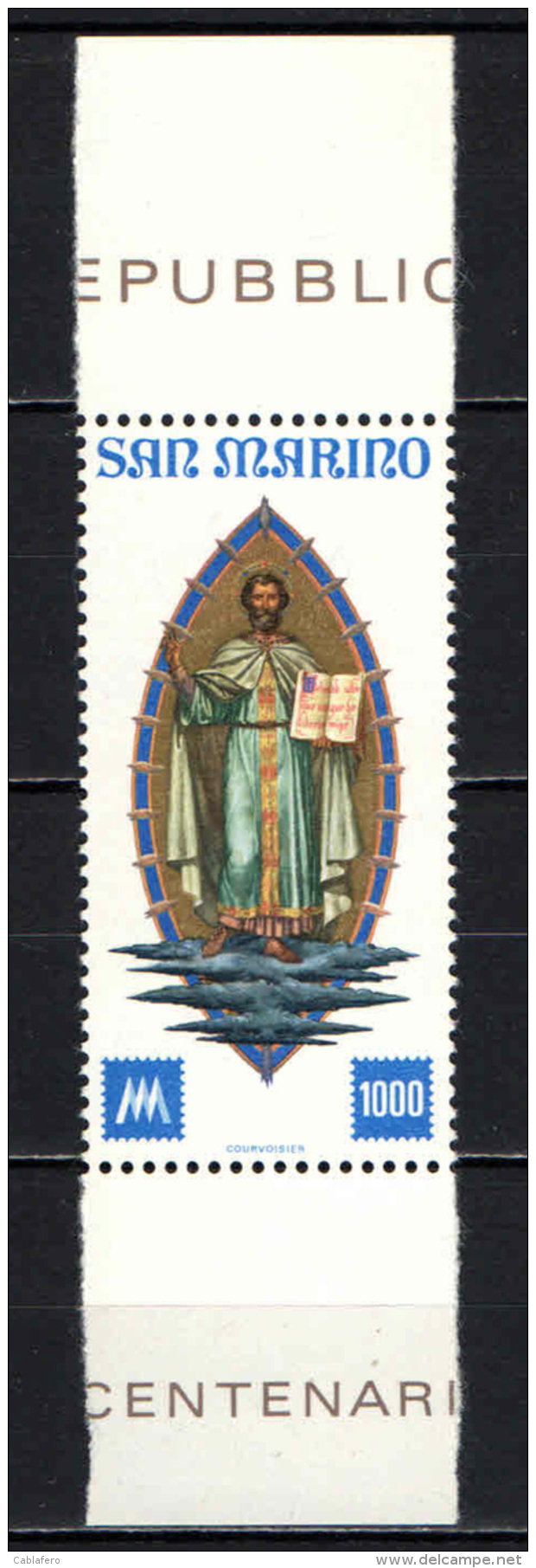 SAN MARINO - 1977 - CENTENARIO DEI PRIMI FRANCOBOLLI DI SAN MARINO - NUOVO MNH - Nuevos