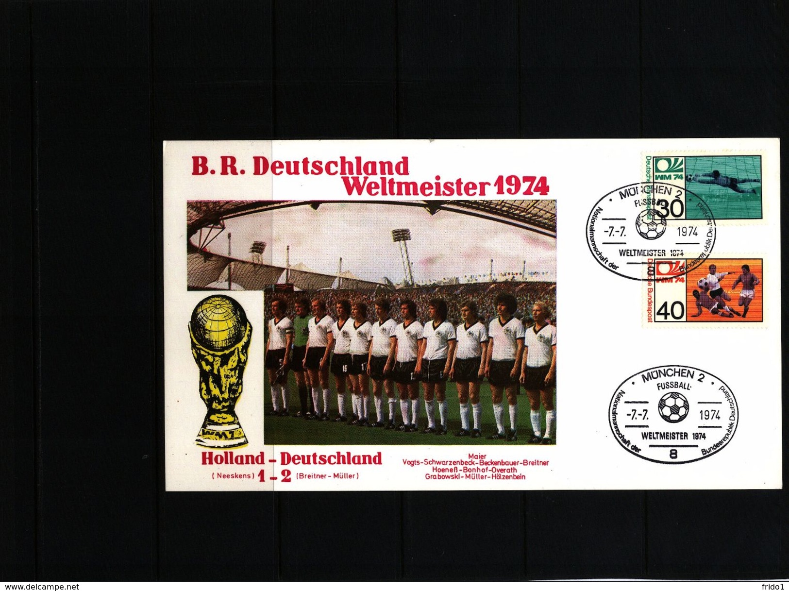 Germany / Deutschland  1974 Germany World Football Champion - 1974 – West Germany