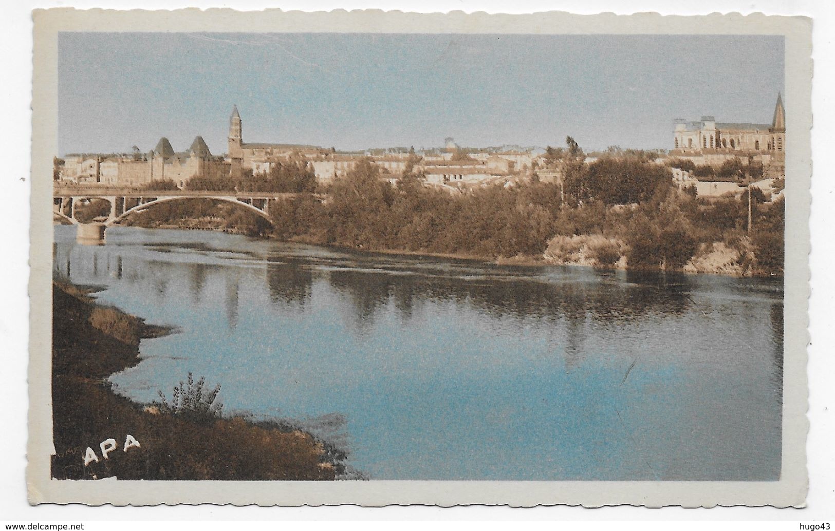 MONTAUBAN - N° 13 - VUE GENERALE SUR LA VILLE HAUTE - CPA NON VOYAGEE - Montauban