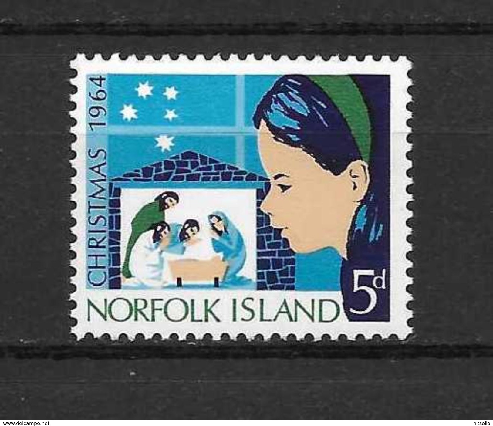 LOTE 1528  ///  NORFOLK ISLAN 1964     **MNH - Ile Norfolk
