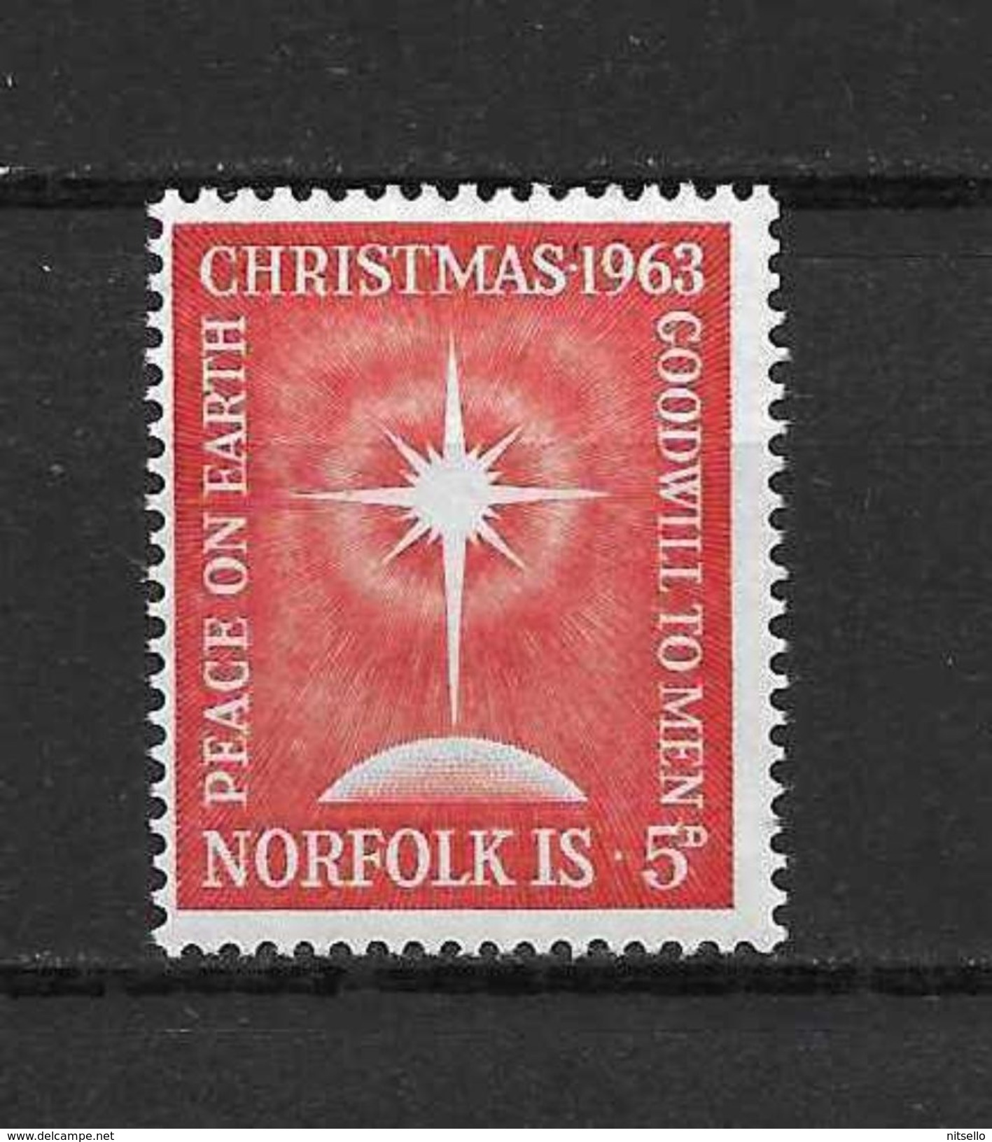 LOTE 1528  ///  NORFOLK ISLAN 1963     **MNH - Ile Norfolk