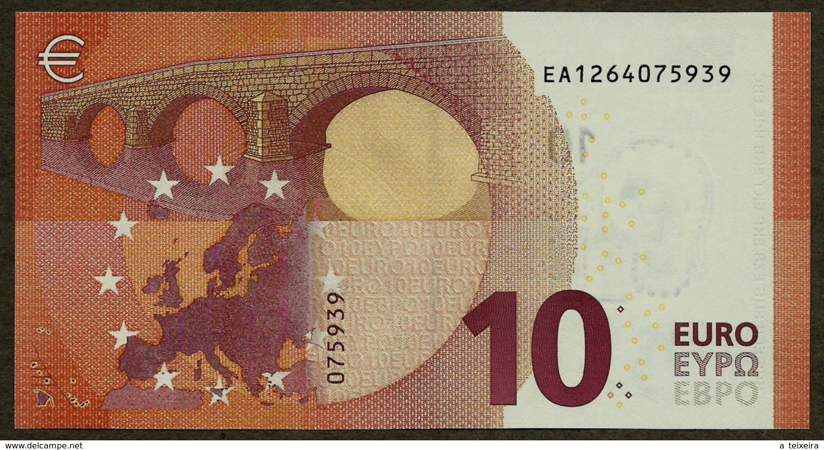 France - 10 Euro - E002 I2 - EA1264075939 - Draghi - UNC - 10 Euro