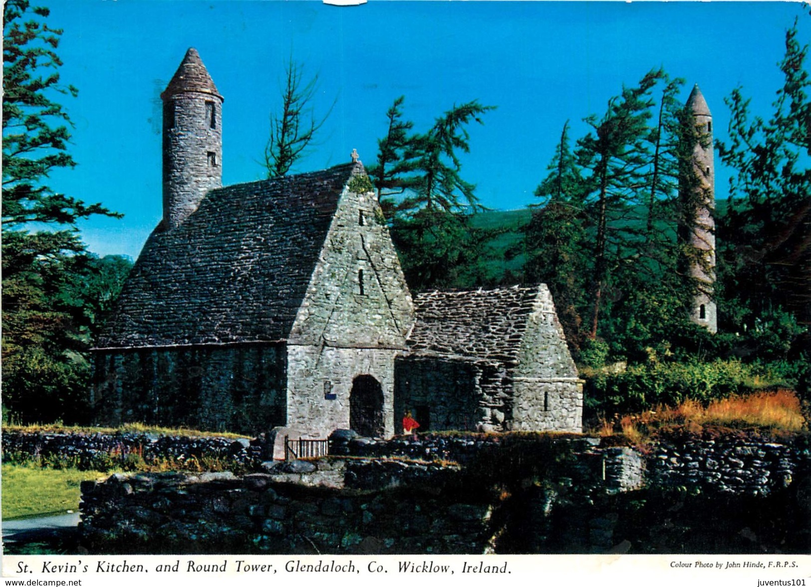 CPSM St.Kevin’s Kitchen And Round Tower-Glendaloch-Wicklow     L2487 - Wicklow