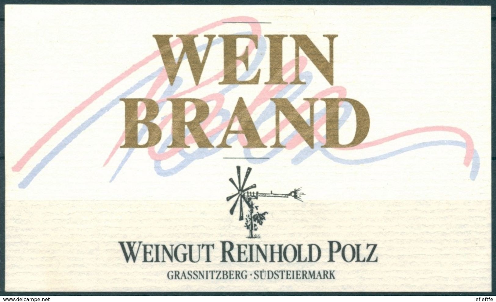 1579 - Autriche - Wein Brand - Weingut Reinhold Pols - Grassnitzberg - Südsteiermark - Blancs