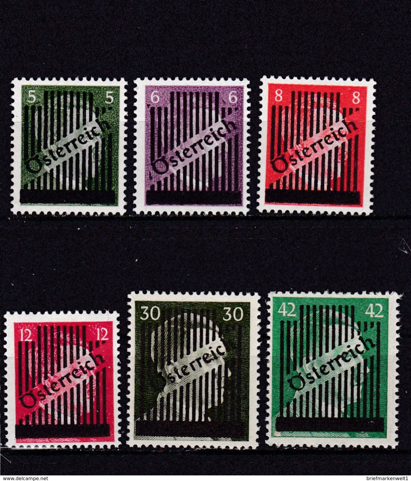 Österreich, Nr. 668/73**(T 356) - Nuevos