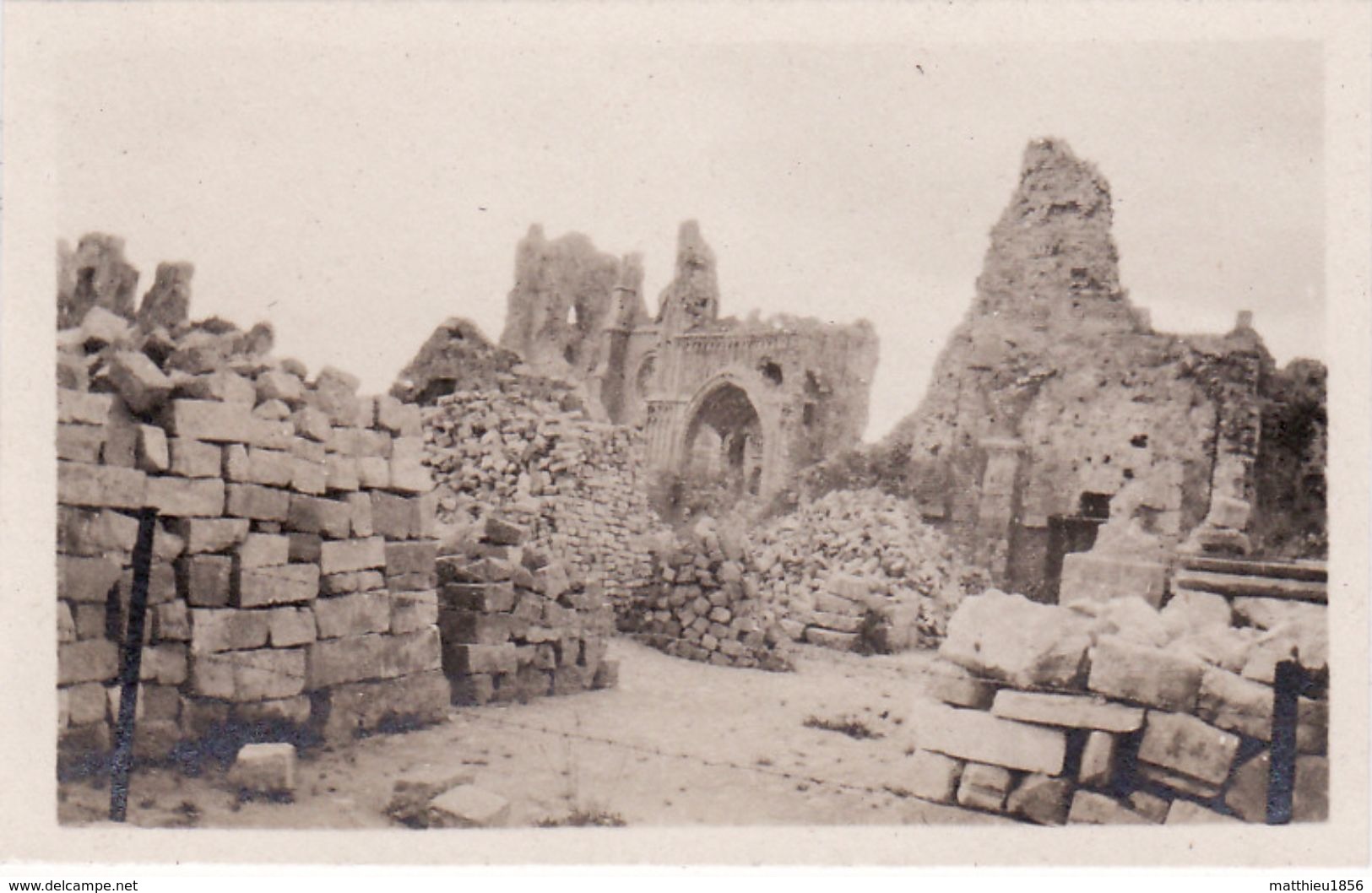 Photo 1920 Près ZEEBRUGGE (Zeebruges) - Ruines (A184, Ww1, Wk 1) - Zeebrugge