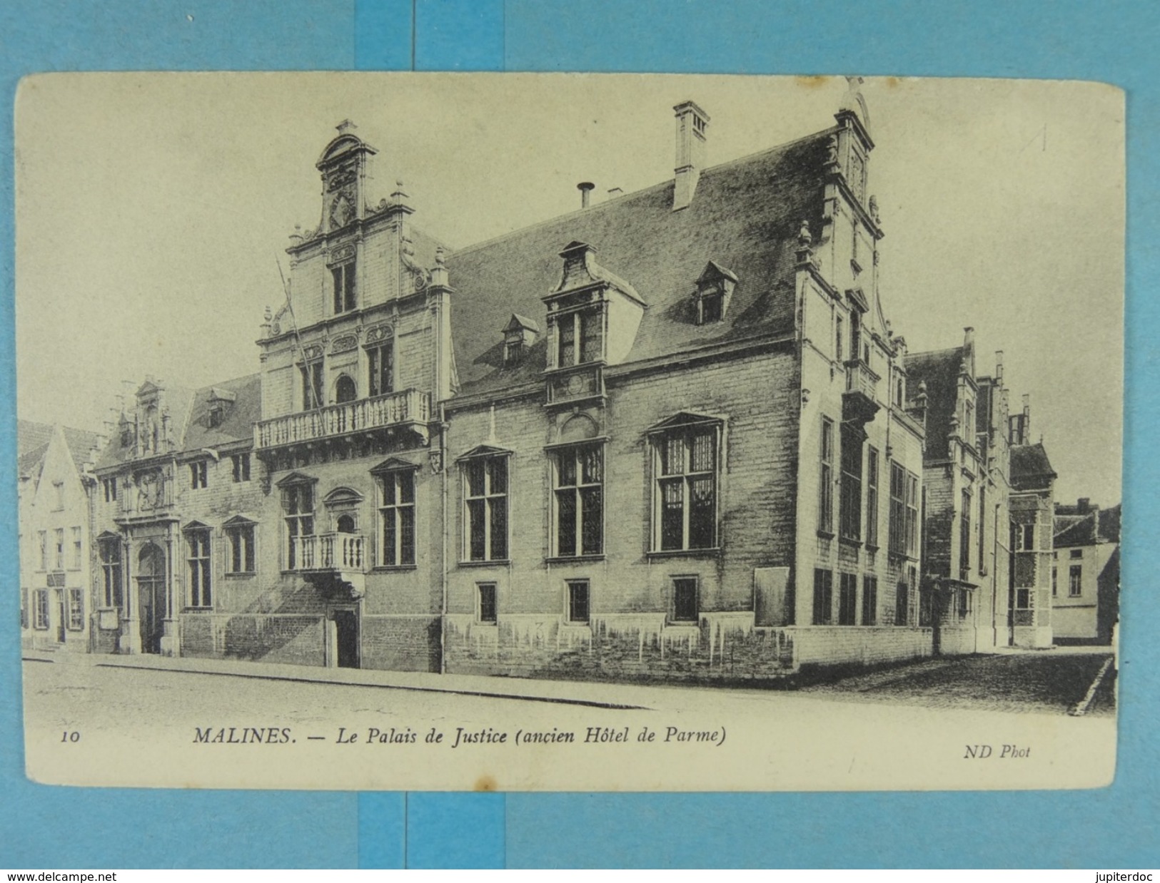 Malines Le Palais De Justice (ancien Hôtel De Parme) - Mechelen