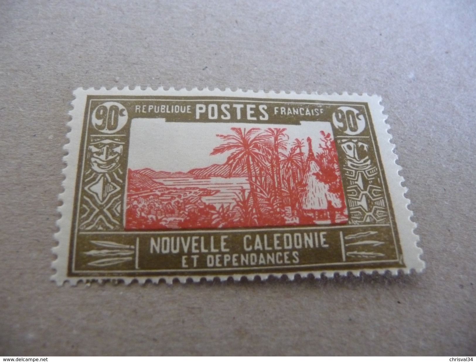 TIMBRE  NOUVELLE-CALEDONIE     N  183   COTE  1,30  EUROS    NEUF  TRACE  CHARNIERE - Neufs