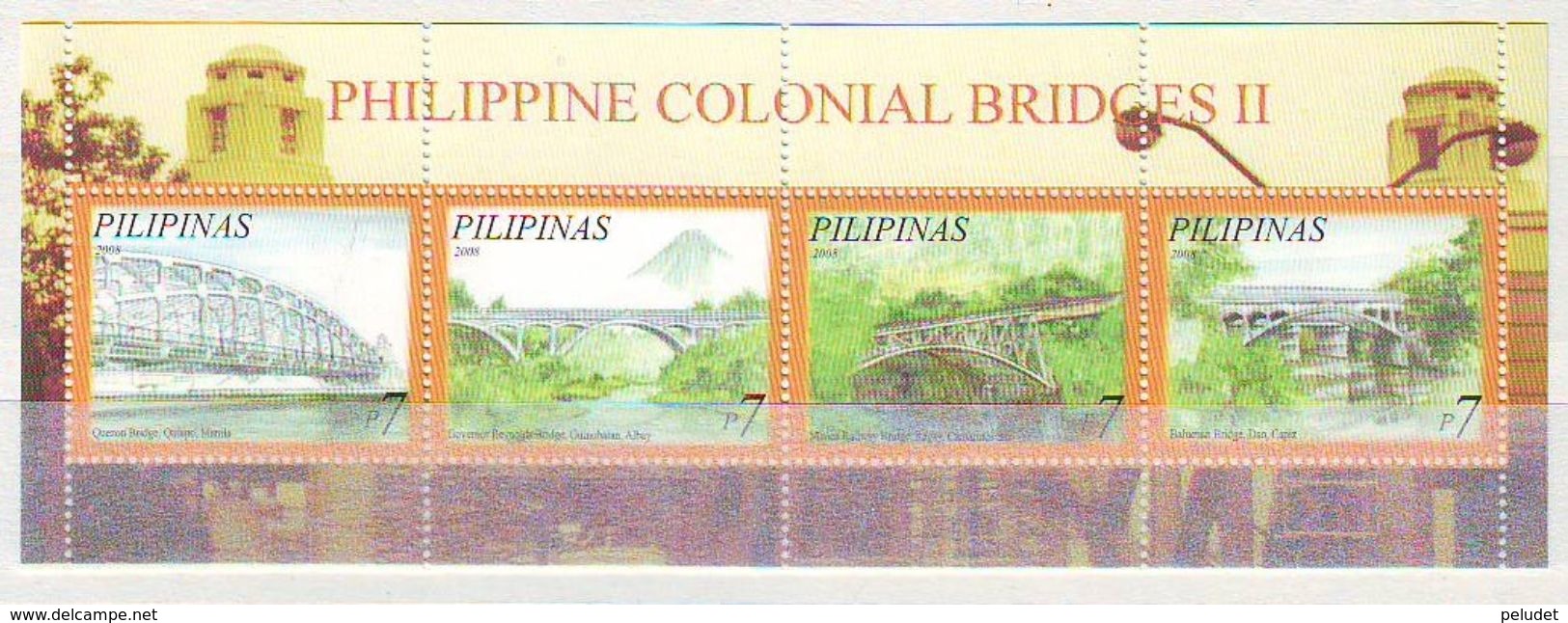 Philippines - 2008, Bridges S/s Mnh - Philippinen